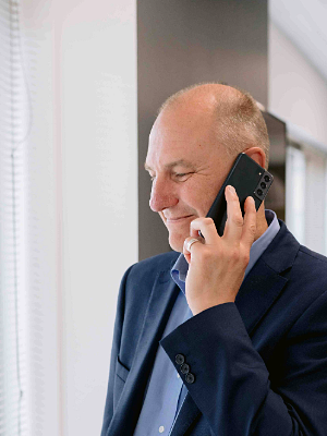 CapEQ Partner Mark Sapsford advising EPIC founder Ian Traquair on the sale to Marine Guard