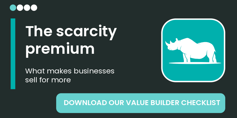 CapEQ valuation driver - scarcity value builder checklist