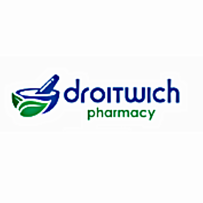 Droitwich Pharmacy logo — independent Worcestershire community pharmacy founded in 1978