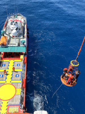 Smart-Trac personnel-on-board software screen used on a North Sea offshore installation