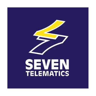Seven Telematics logo, formed from the Transcan and Seven Eye merger