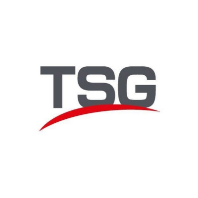 TSG Solutions Group logo — European leader in technical services for sustainable mobility