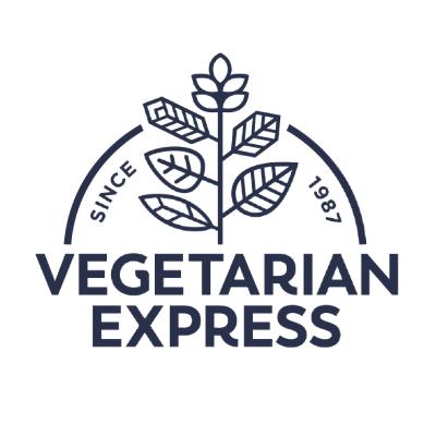 UK plant-based foodservice specialist Vegetarian Express logo — acquired by Bridges Ventures in 2016