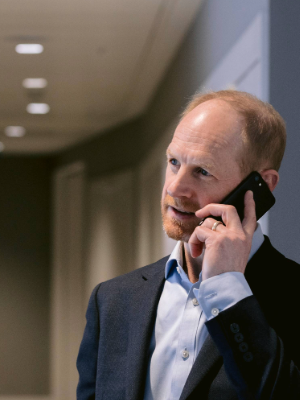 Douglas Edmunds on phone to Advantis Credit shareholders about the acquisition by JBW Group