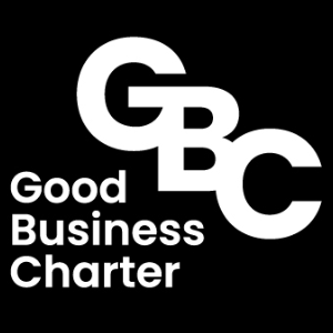 Good Business Charter logo white