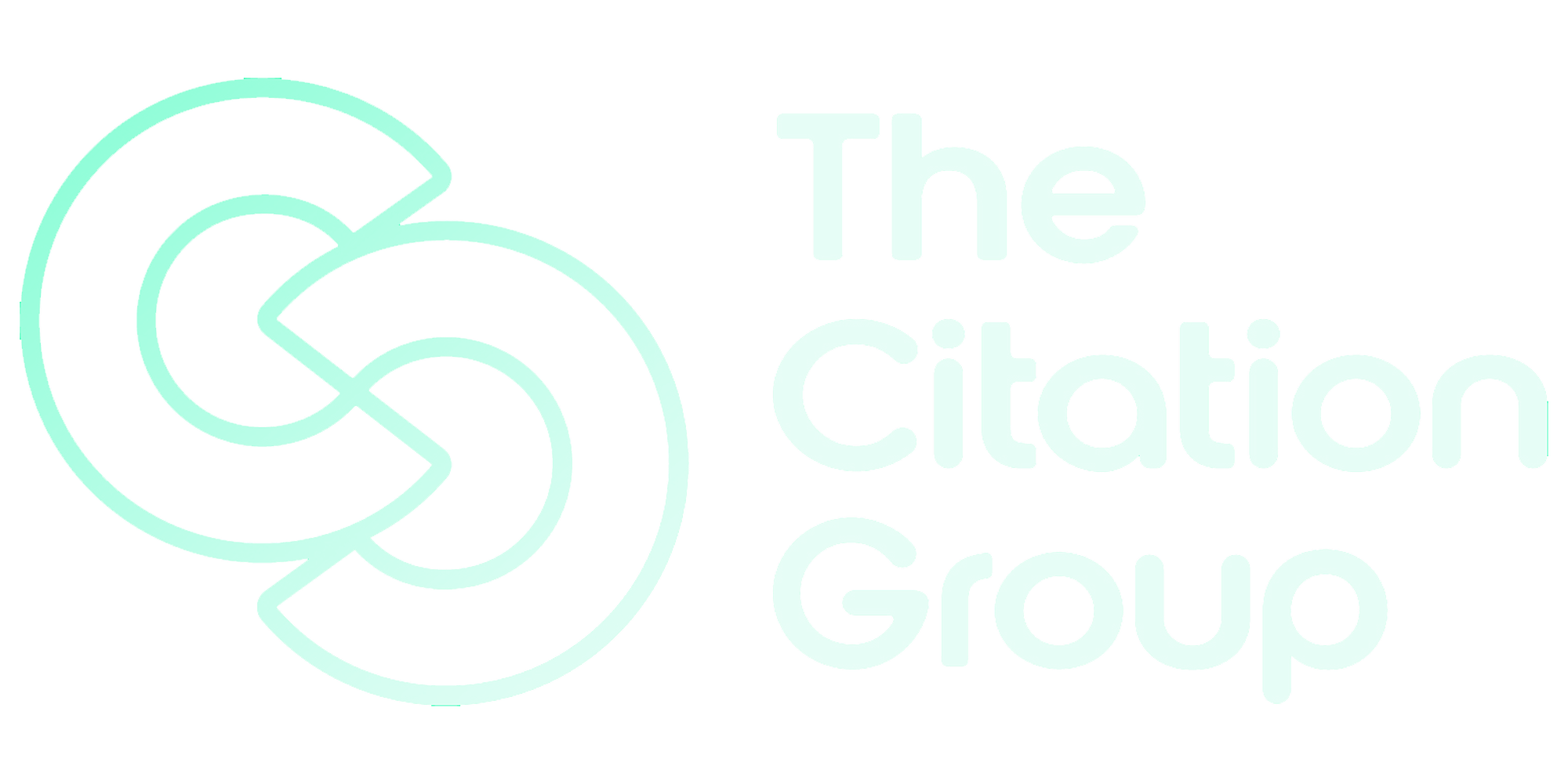 The Citation Group logo reversed