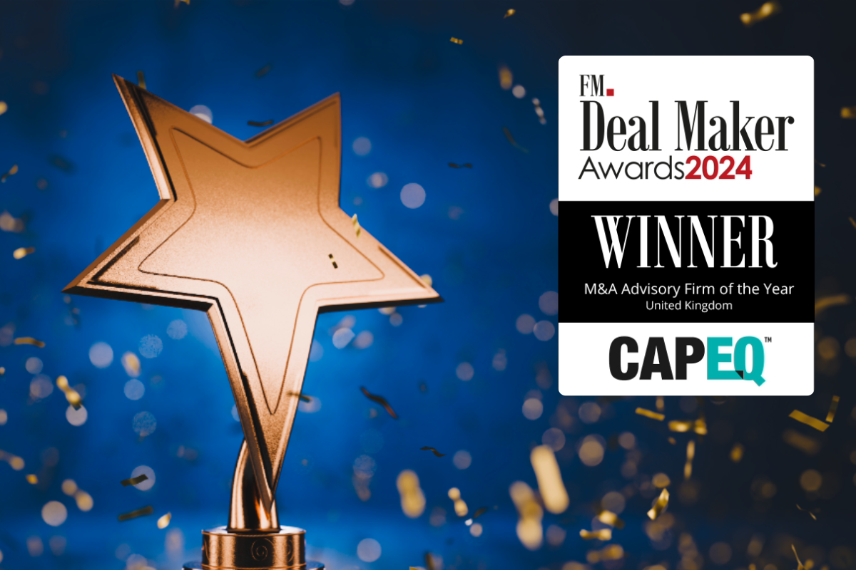 CapEQ named best UK M&A advisor 2024 image