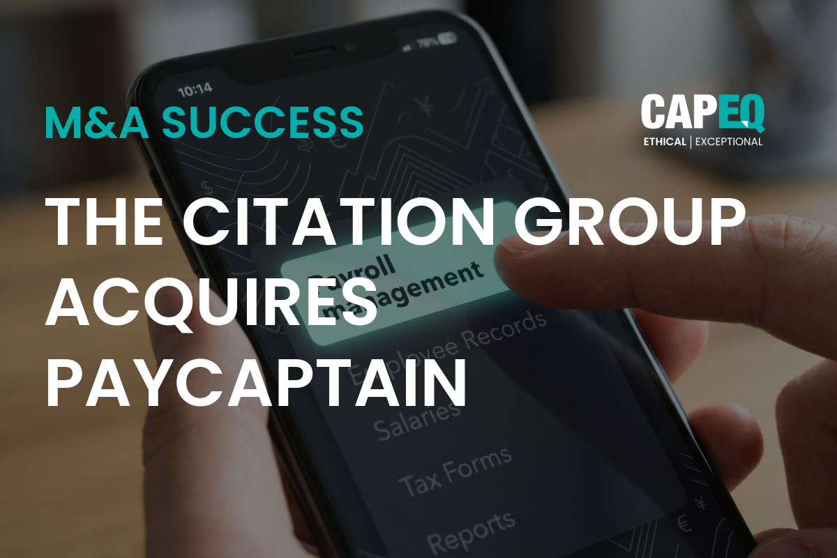 M&A success: PayCaptain acquired by The Citation Group image