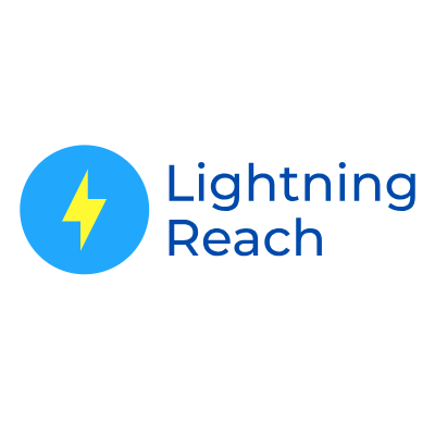 Lightning Reach logo at acquisition by  ETG