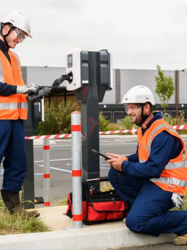 Skerritt Electrical engineers on a UK construction site, joining TSG Group in a CapEQ-advised sell-side M&A