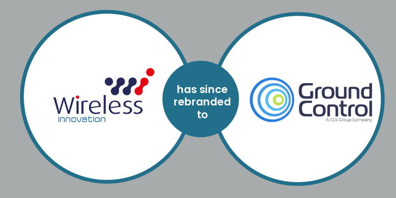 Ground Control branding following the 2021 rebrand of the combined Wireless Innovation and Rock Seven business